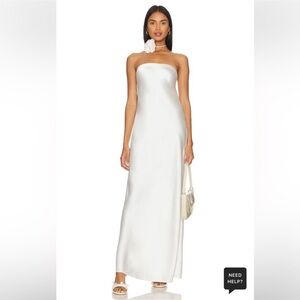 Strapless Silk We Wore What Dress